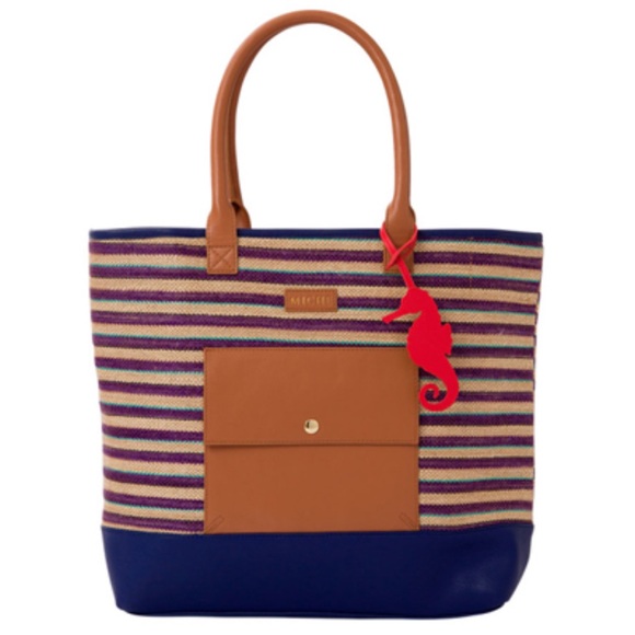 Miche Woven Beach Tote - Picture 1 of 1